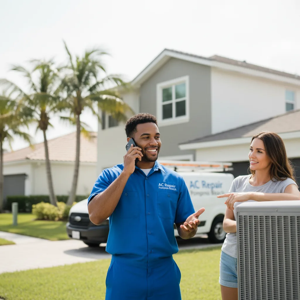 AC Repair Pompano Beach customer support in New Franken
